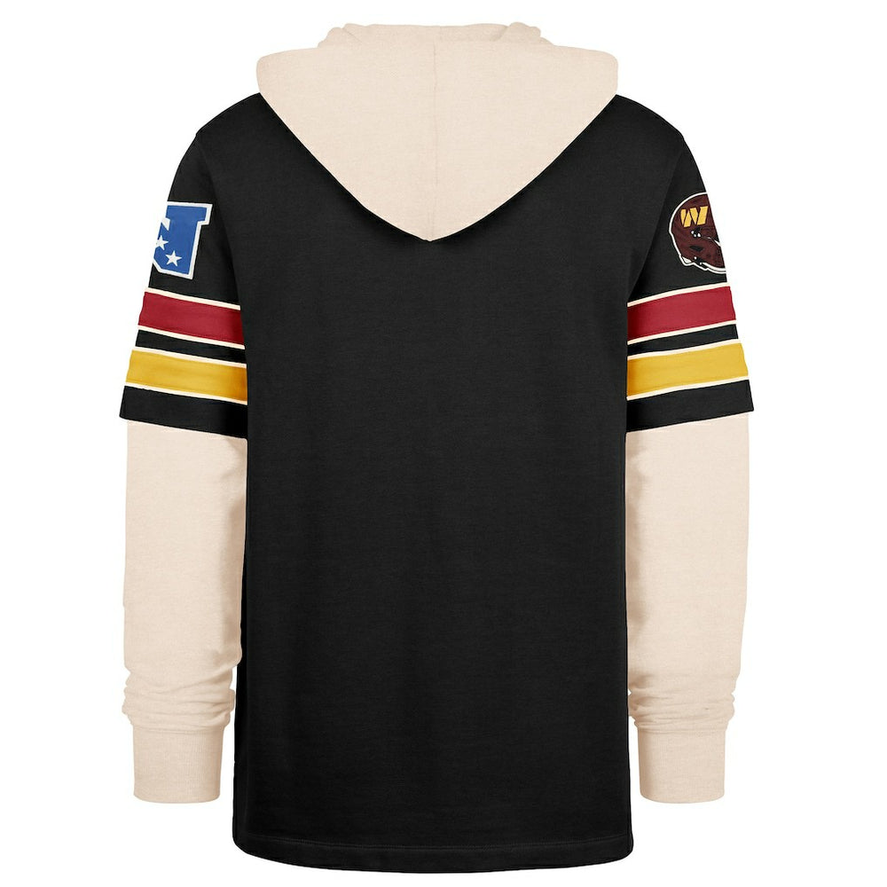 Washington Commanders '47 Split Zone Cornerback Duo Hoodie | NFL Outlet