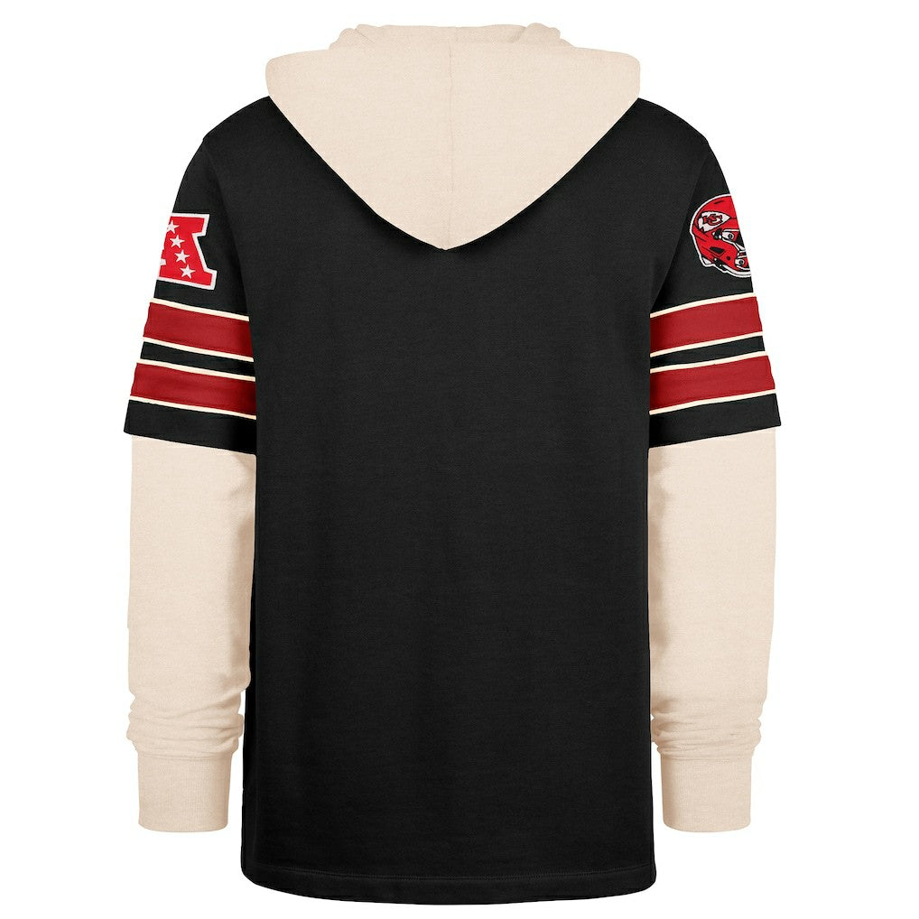 Kansas City Chiefs '47 Split Zone Cornerback Duo Hoodie | NFL New