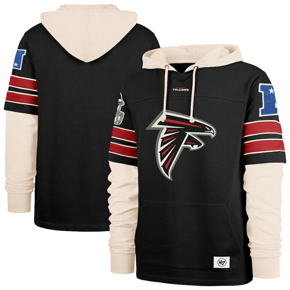 Atlanta Falcons '47 Split Zone Cornerback Duo Hoodie | NFL Sale