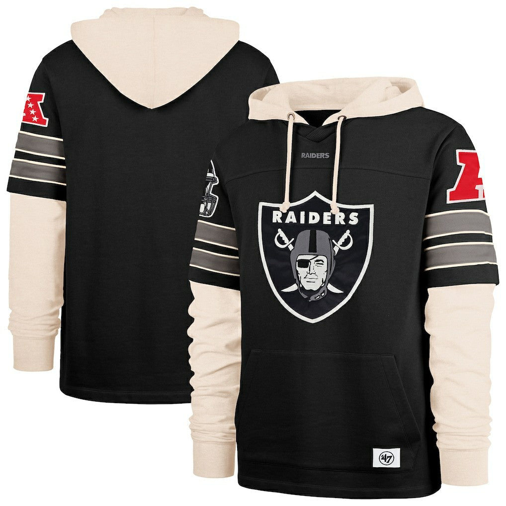 Las Vegas Raiders '47 Split Zone Cornerback Duo Hoodie | NFL On sale