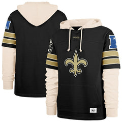 New Orleans Saints '47 Split Zone Cornerback Duo Hoodie | NFL Sale