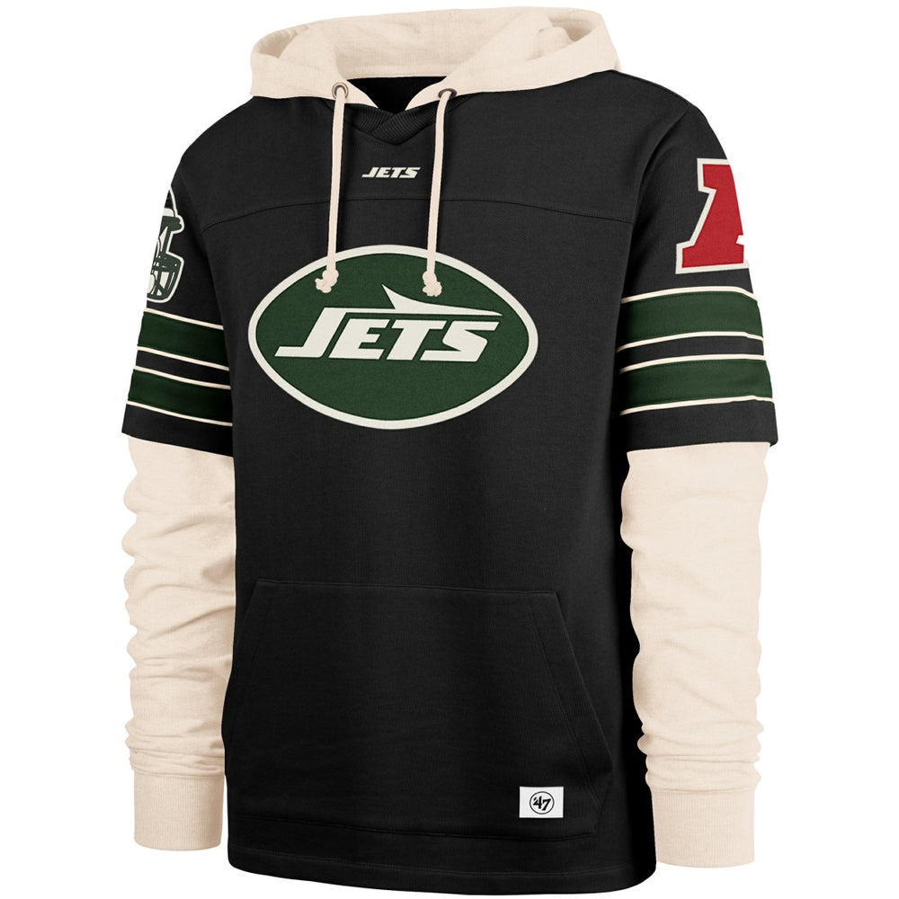 New York Jets '47 Split Zone Cornerback Duo Hoodie | NFL New