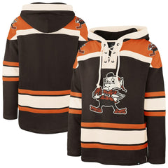 Cleveland Browns '47 Throwback Superior Lacer Hoodie | NFL Discount