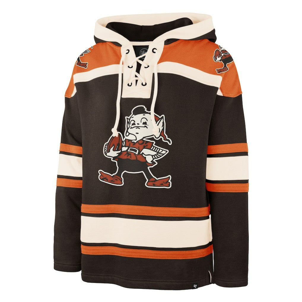 Cleveland Browns '47 Throwback Superior Lacer Hoodie | NFL Discount