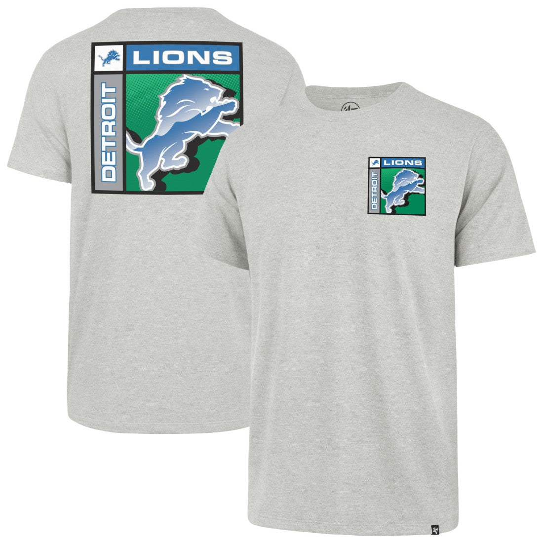 Detroit Lions '47 Chrome Plate Franklin T-Shirt | NFL Hot