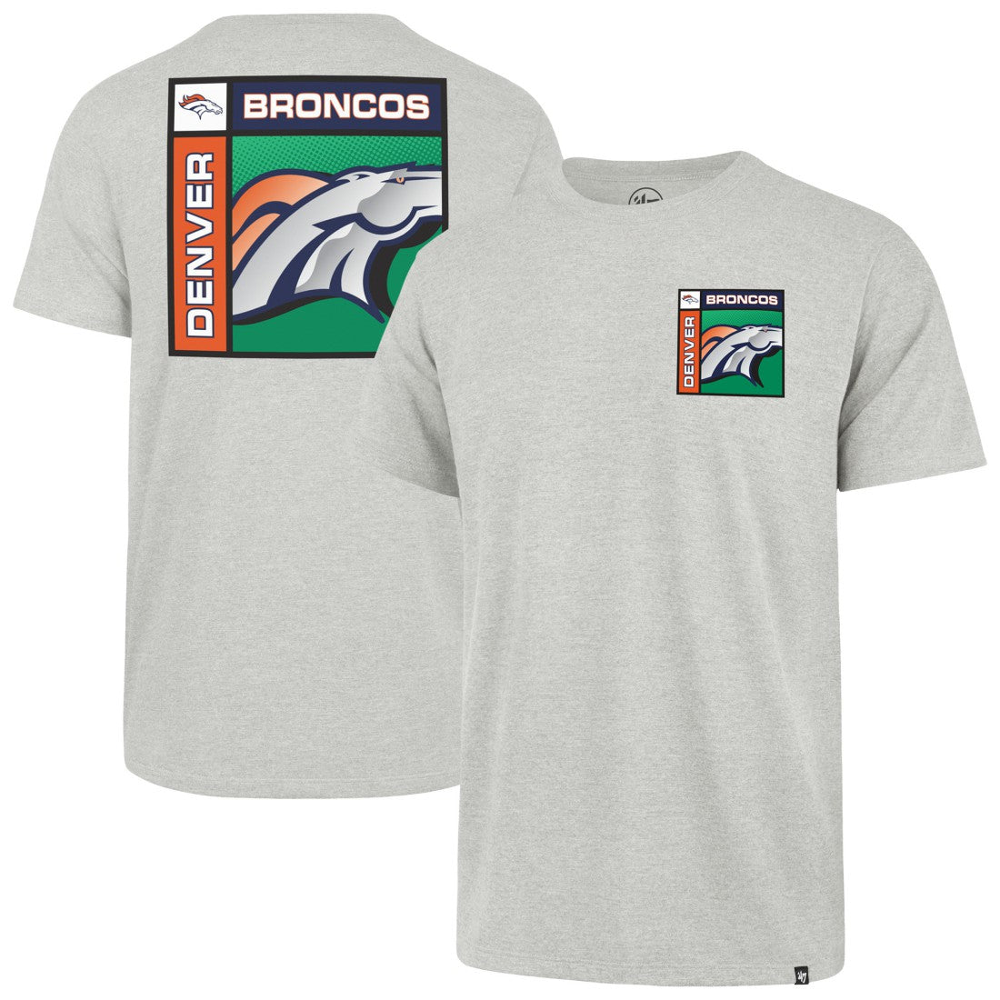 Denver Broncos '47 Chrome Plate Franklin T-Shirt | NFL Online
