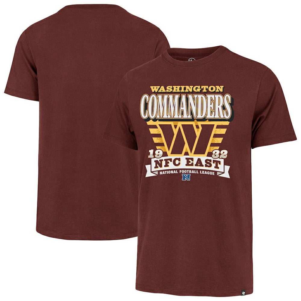 Washington Commanders '47 Stripe Splash Franklin T-Shirt | NFL Discount