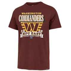 Washington Commanders '47 Stripe Splash Franklin T-Shirt | NFL Discount