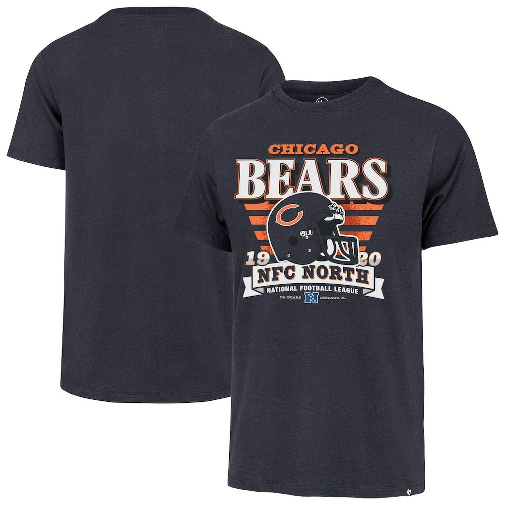 Chicago Bears '47 Stripe Splash Franklin Throwback T-Shirt | NFL Near me