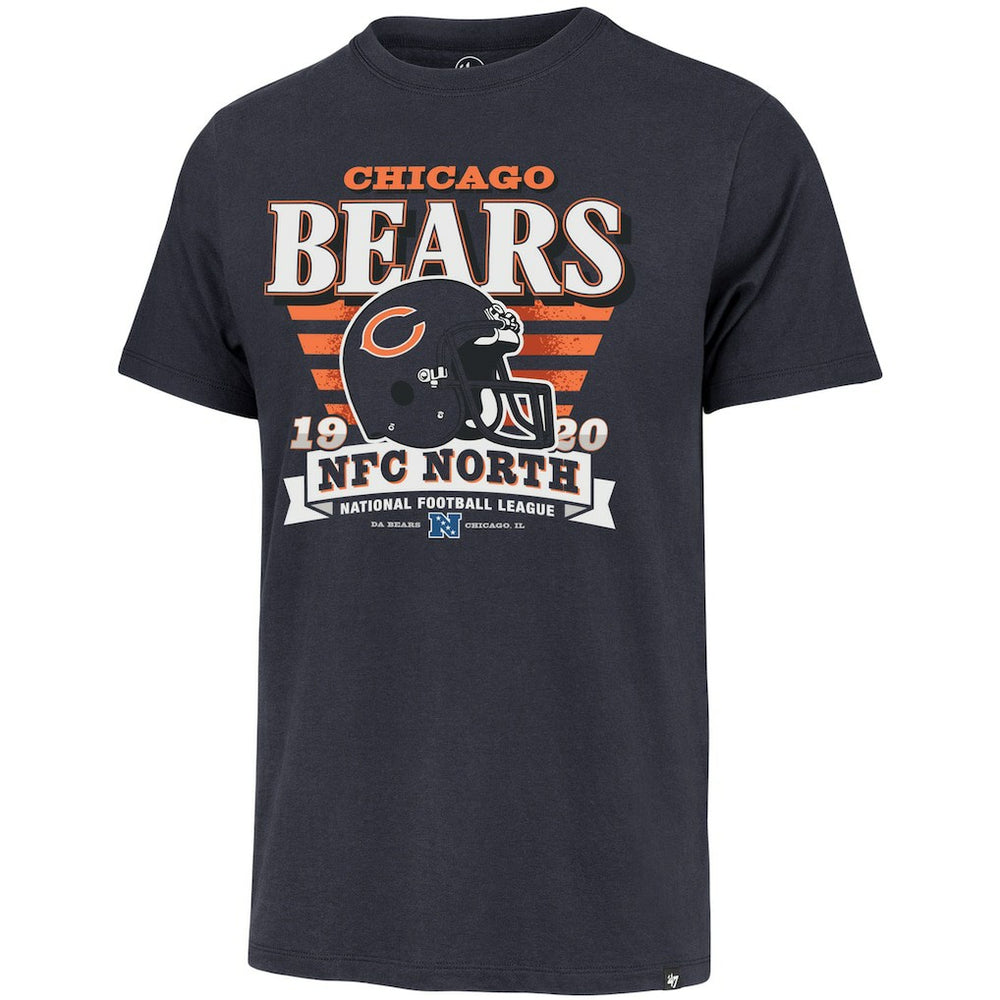 Chicago Bears '47 Stripe Splash Franklin Throwback T-Shirt | NFL Near me
