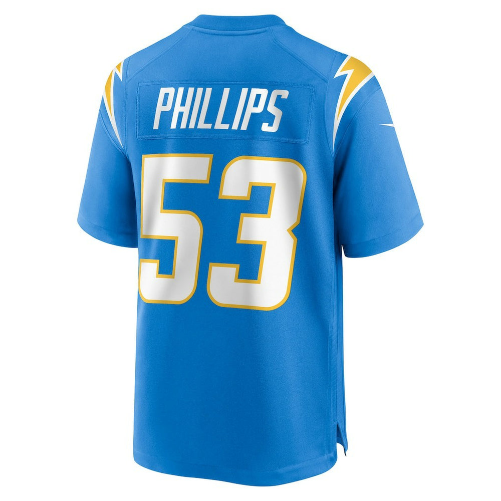 Los Angeles Chargers Del'Shawn Phillips  Team Game Jersey | NFL Outlet