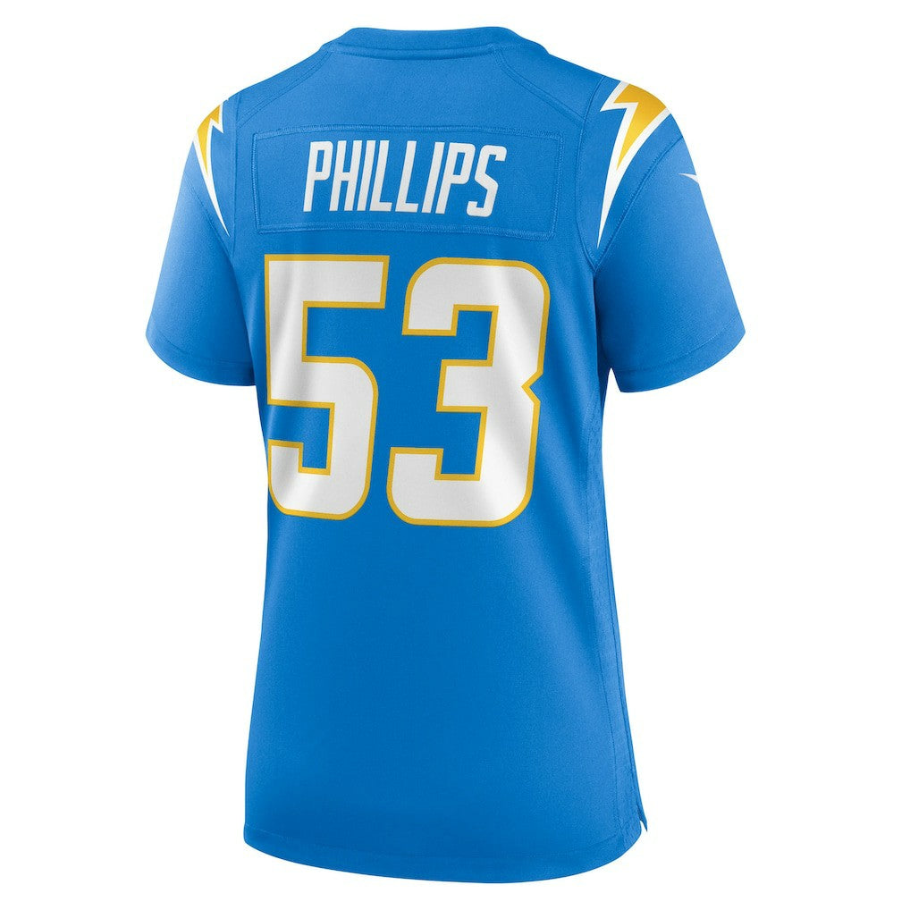 Los Angeles Chargers Del'Shawn Phillips  Women's Team Game Jersey | NFL Outlet