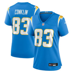 Los Angeles Chargers Tyler Conklin  Women's Team Game Jersey | NFL US