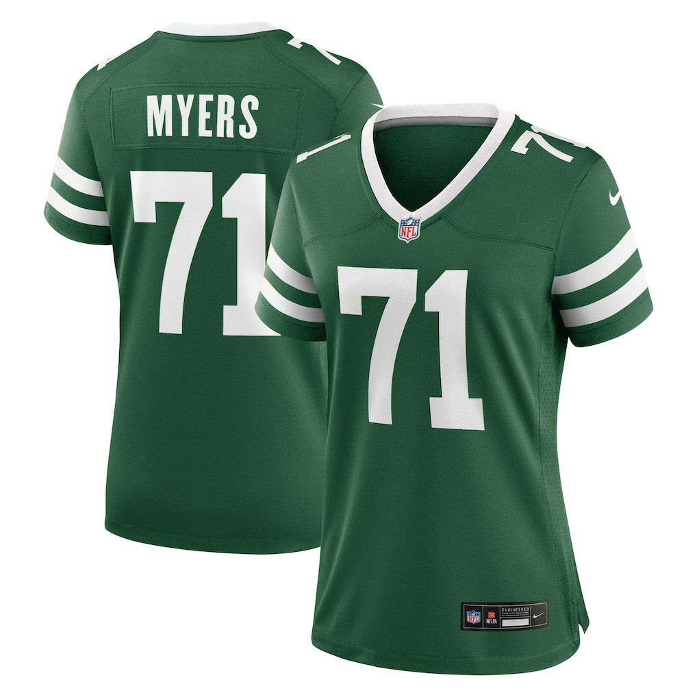 New York Jets Josh Myers  Women's Game Jersey | NFL US