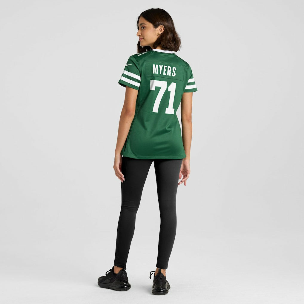New York Jets Josh Myers  Women's Game Jersey | NFL US
