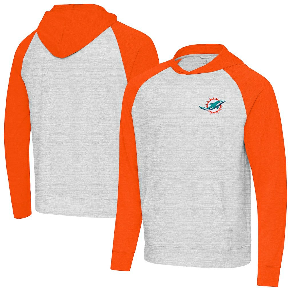 Miami Dolphins Antigua Urgent Pullover Hoodie | NFL New