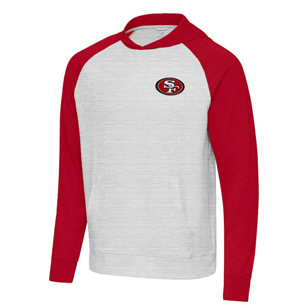 San Francisco 49ers Antigua Urgent Pullover Hoodie | NFL Near me