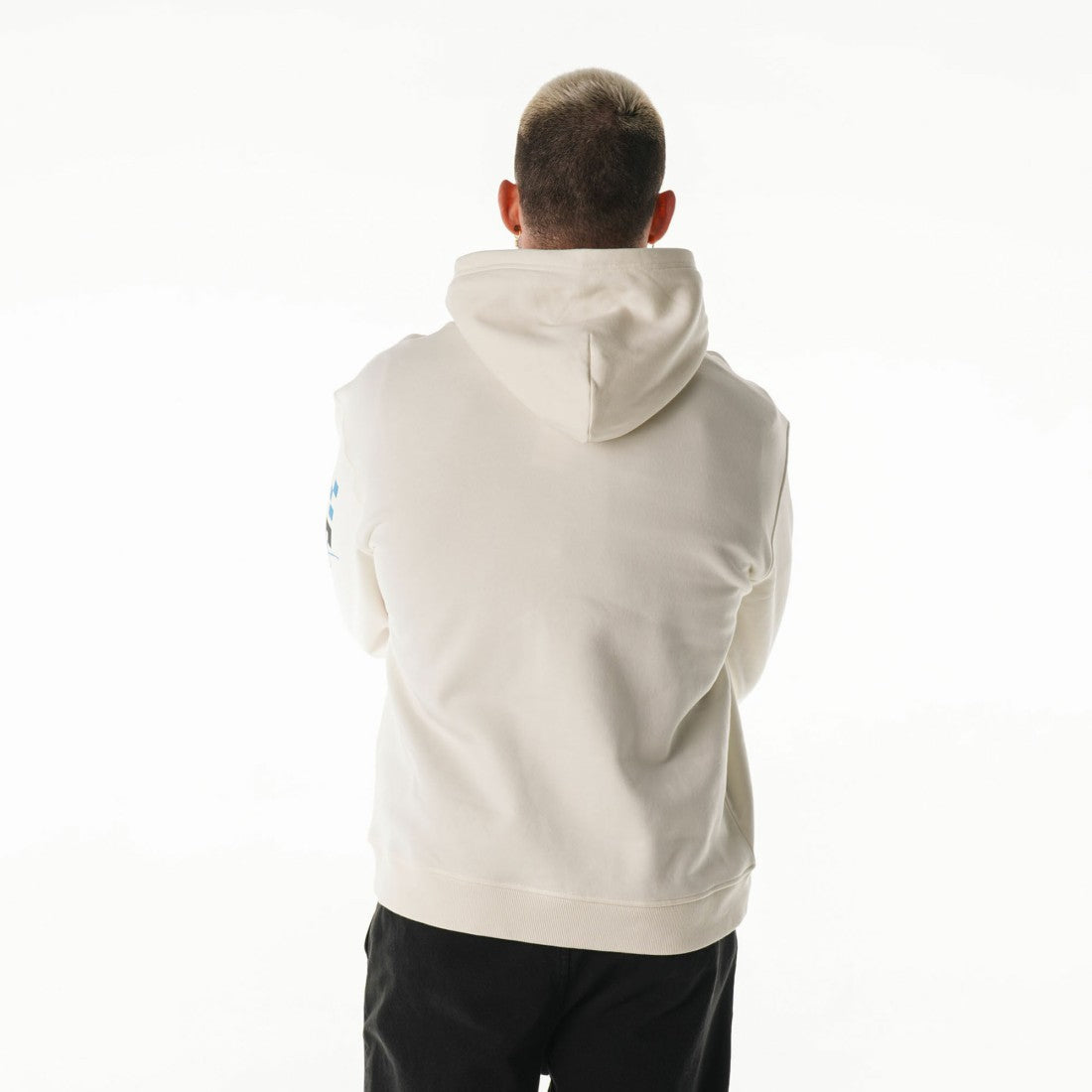 Detroit Lions The Wild Collective Unisex Stacked Graphic Sleeve Fleece Hoodie | NFL Discount