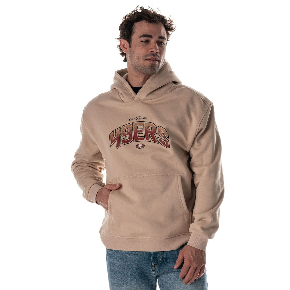 San Francisco 49ers The Wild Collective Unisex Oversized Graphic Fleece Hoodie | NFL Outlet