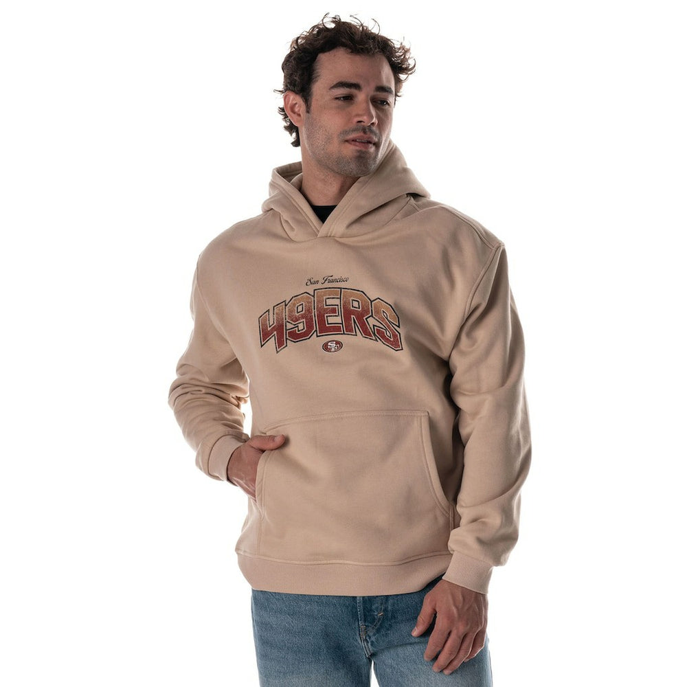 San Francisco 49ers The Wild Collective Unisex Oversized Graphic Fleece Hoodie | NFL Outlet