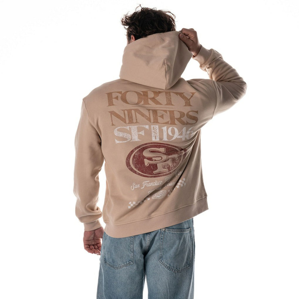 San Francisco 49ers The Wild Collective Unisex Oversized Graphic Fleece Hoodie | NFL Outlet