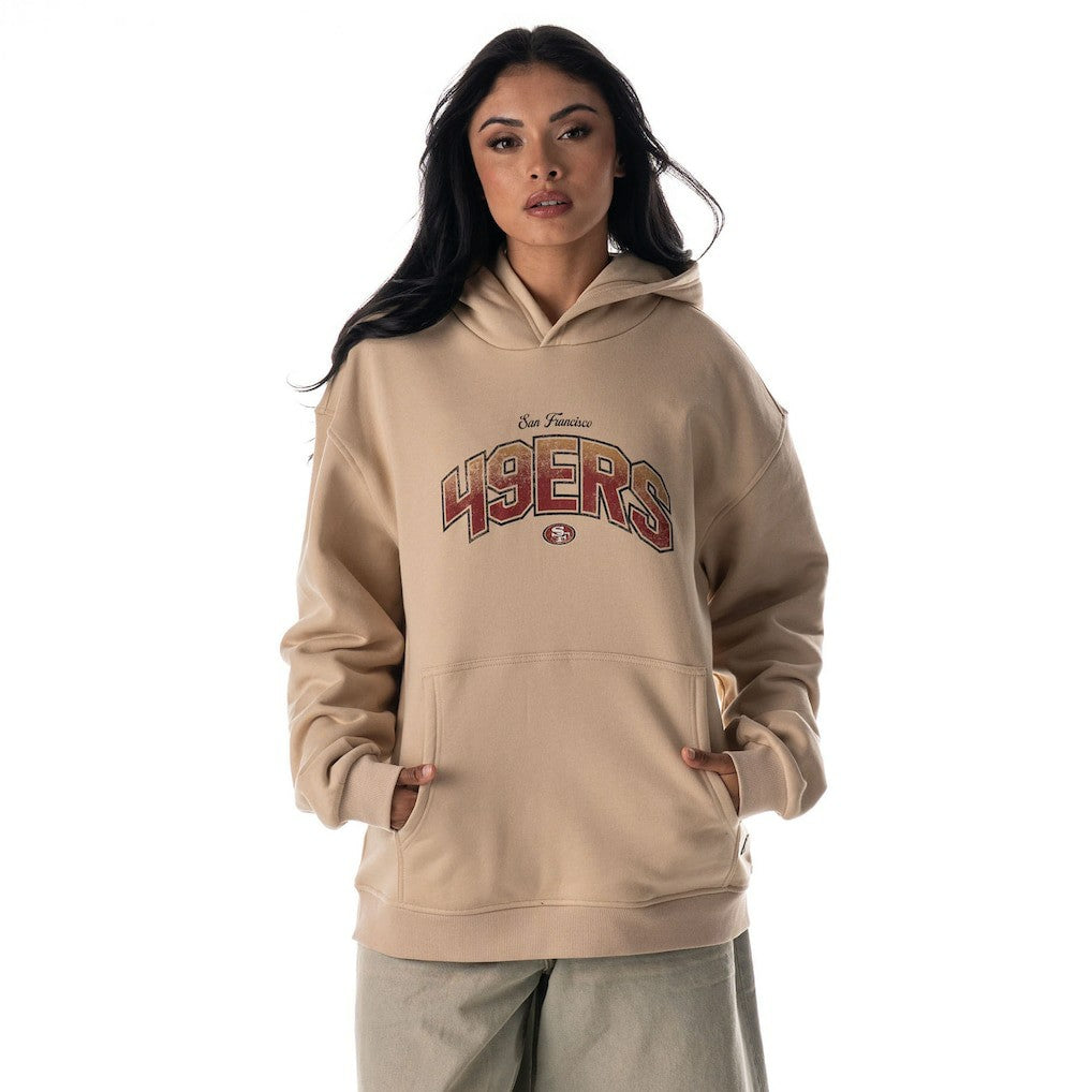 San Francisco 49ers The Wild Collective Unisex Oversized Graphic Fleece Hoodie | NFL Outlet