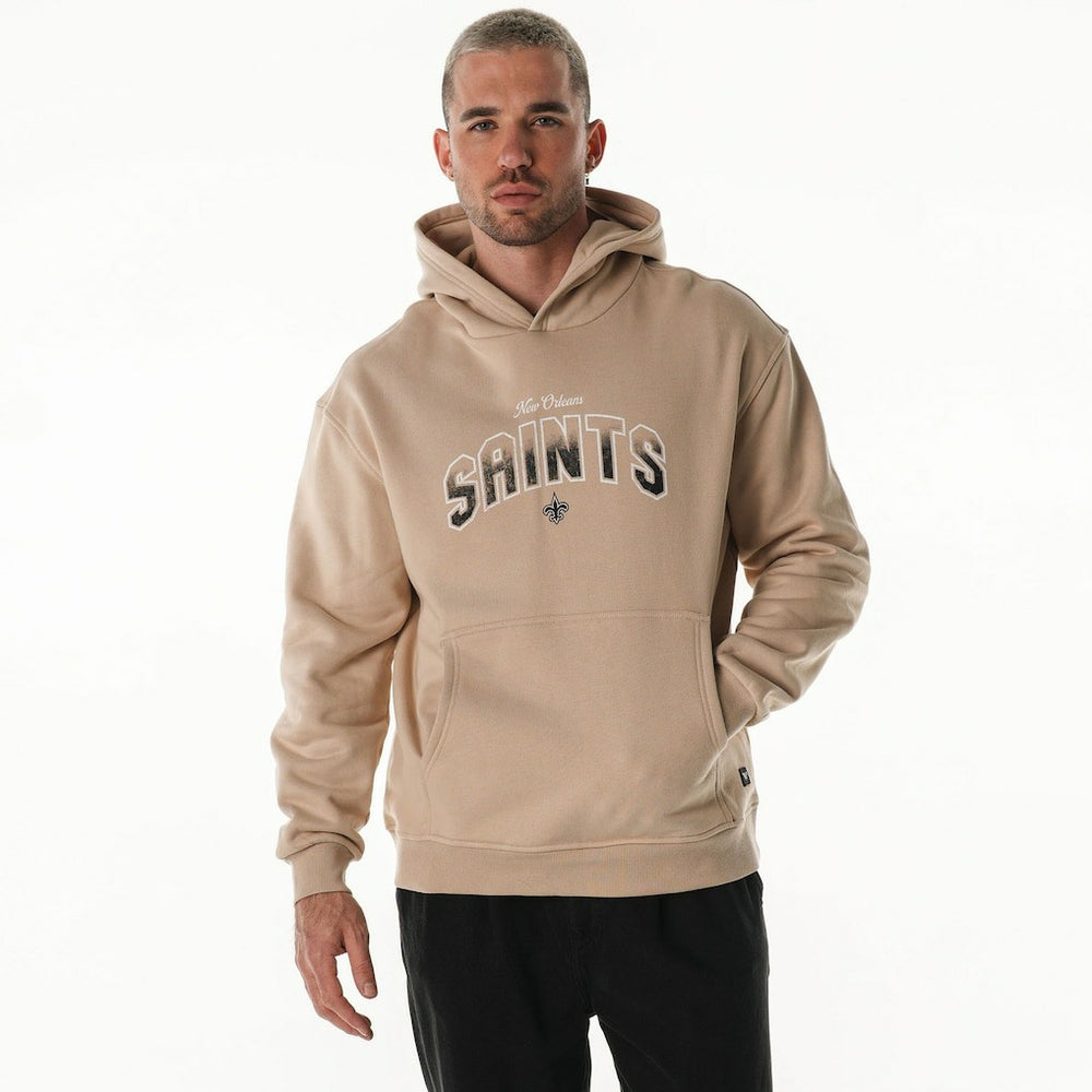 New Orleans Saints The Wild Collective Unisex Oversized Graphic Fleece Hoodie | NFL US