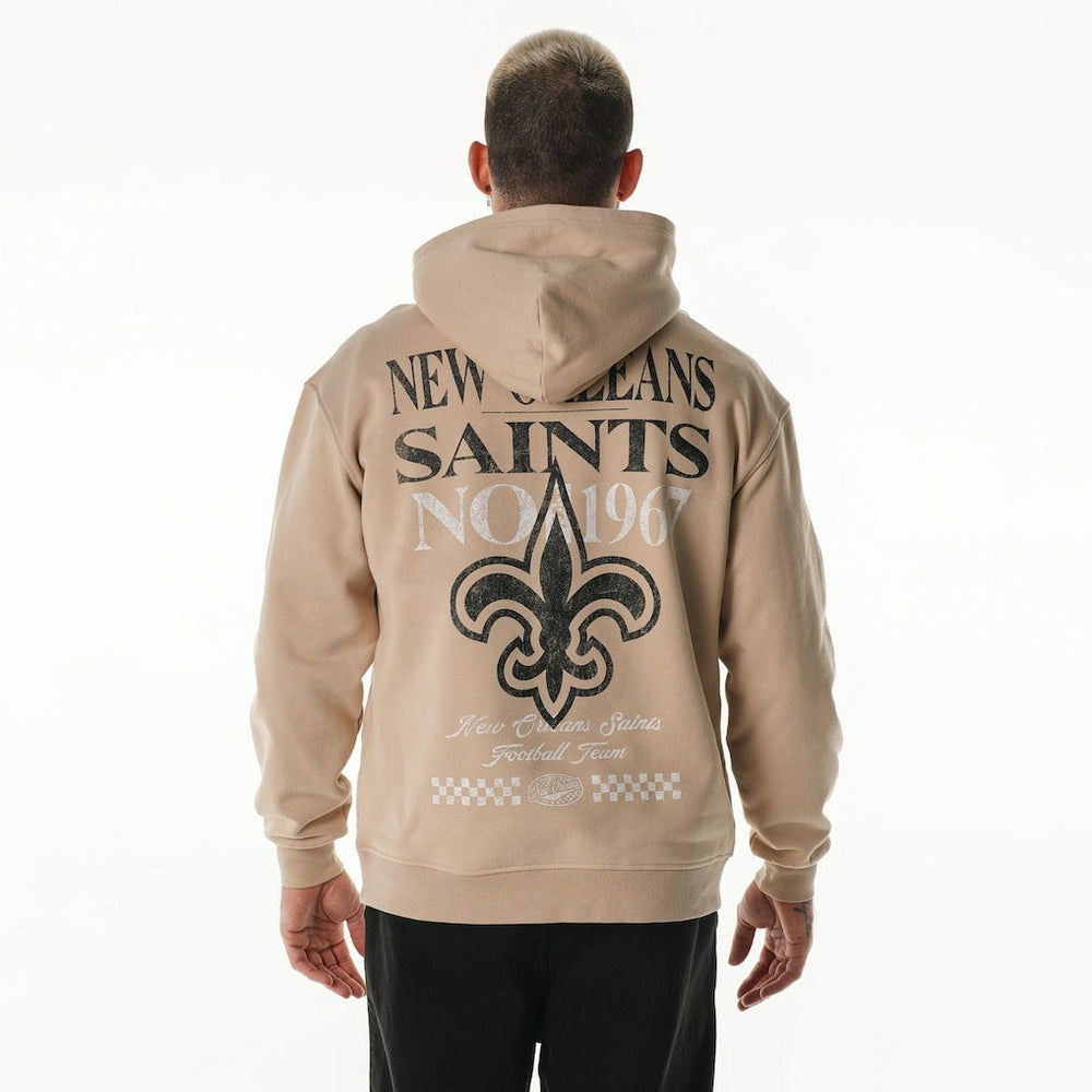New Orleans Saints The Wild Collective Unisex Oversized Graphic Fleece Hoodie | NFL US