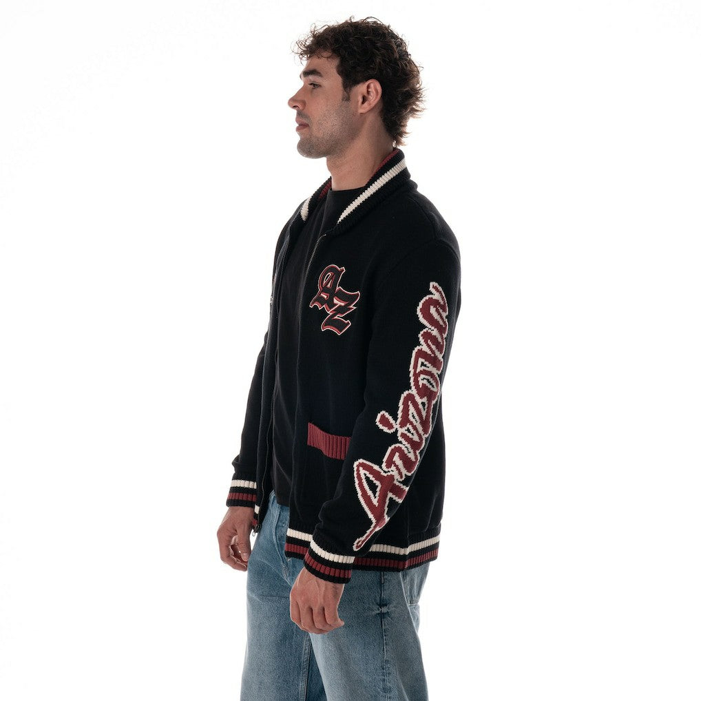 Arizona Cardinals The Wild Collective Unisex Jacquard Full-Zip Sweater | NFL Hot