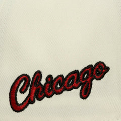 Cream Chicago Bulls Ochre Dusted Double Two-Toned Pro Crown Adjustable Hat | NBA