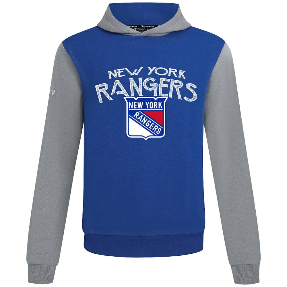 New York Rangers Levelwear Ultimate Mission Pullover Hoodie -  NHL Hoodies