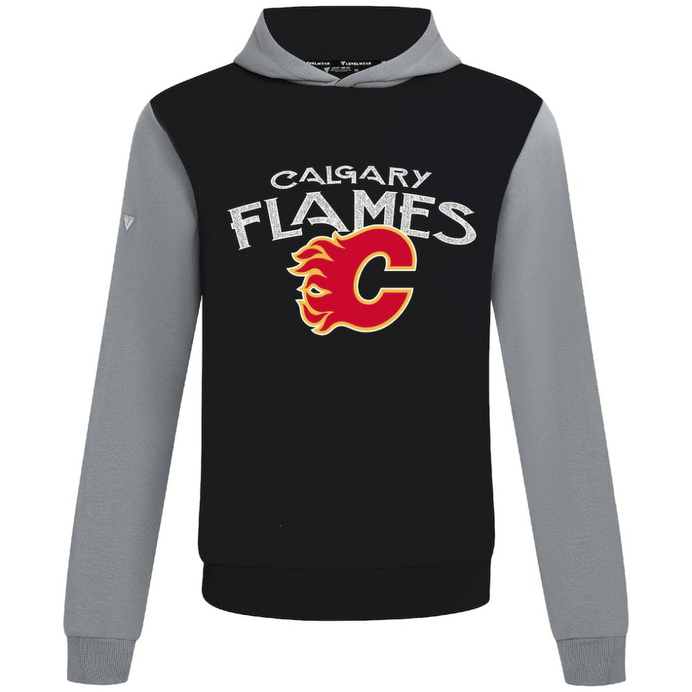 Calgary Flames Levelwear Ultimate Mission Pullover Hoodie -  NHL Hoodies