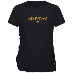 Nashville Predators Levelwear Women's Airflow Scratched T-Shirt -  NHL T-shirts