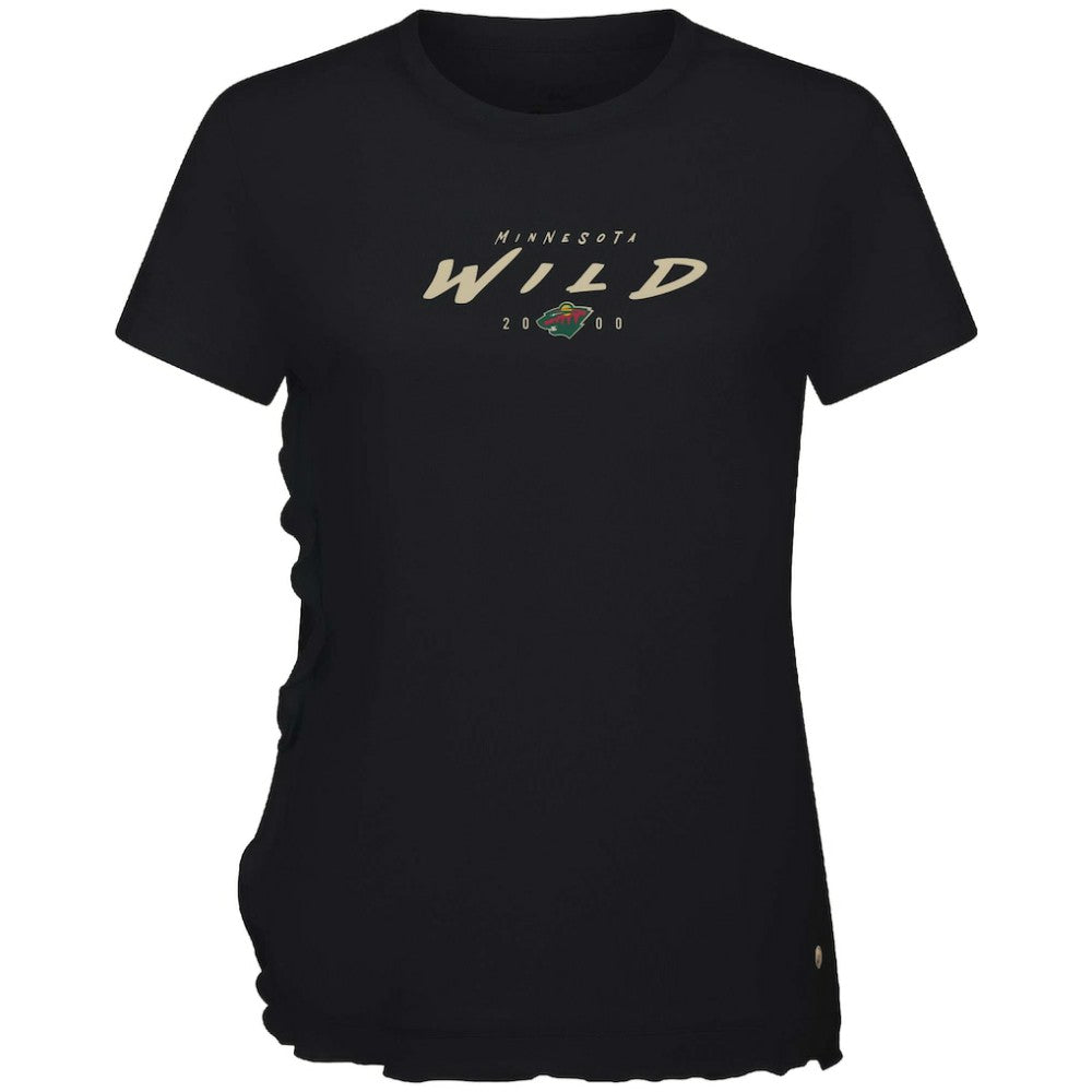 Minnesota Wild Levelwear Women's Airflow Scratched T-Shirt -  NHL T-shirts