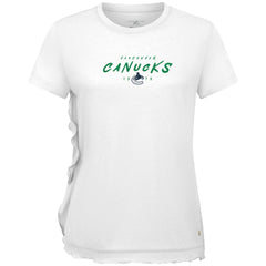 Vancouver Canucks Levelwear Women's Airflow Scratched T-Shirt -  NHL T-shirts