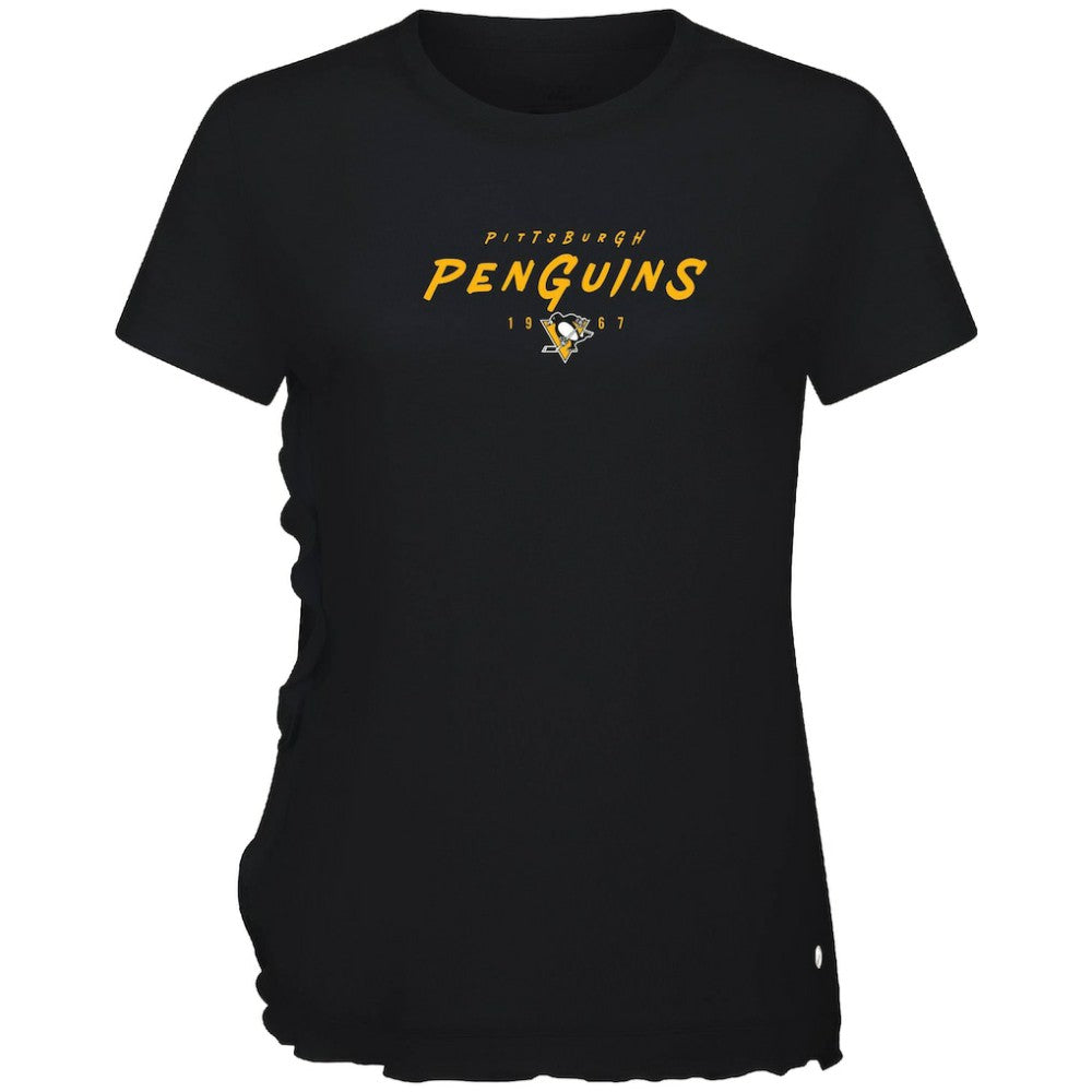 Pittsburgh Penguins Levelwear Women's Airflow Scratched T-Shirt -  NHL T-shirts