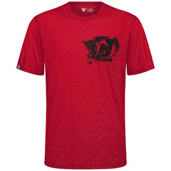 New Jersey Devils Levelwear Focal Blasted T-Shirt -  NHL T-shirts