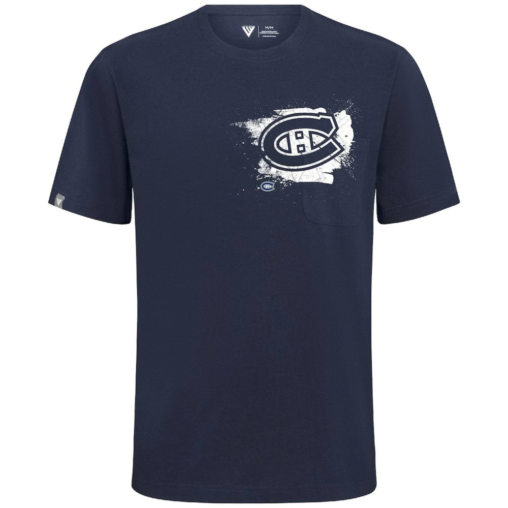 Montreal Canadiens Levelwear Focal Blasted T-Shirt -  NHL T-shirts