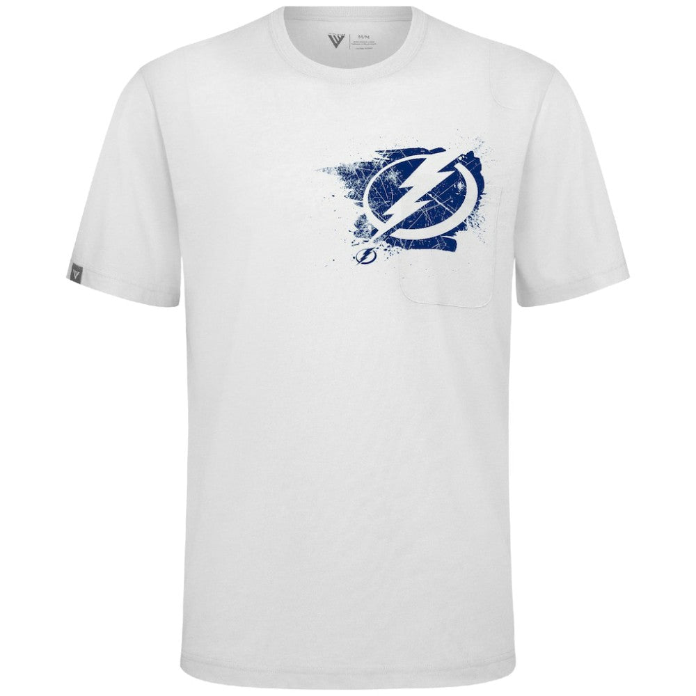 Tampa Bay Lightning Levelwear Focal Blasted T-Shirt -  NHL T-shirts