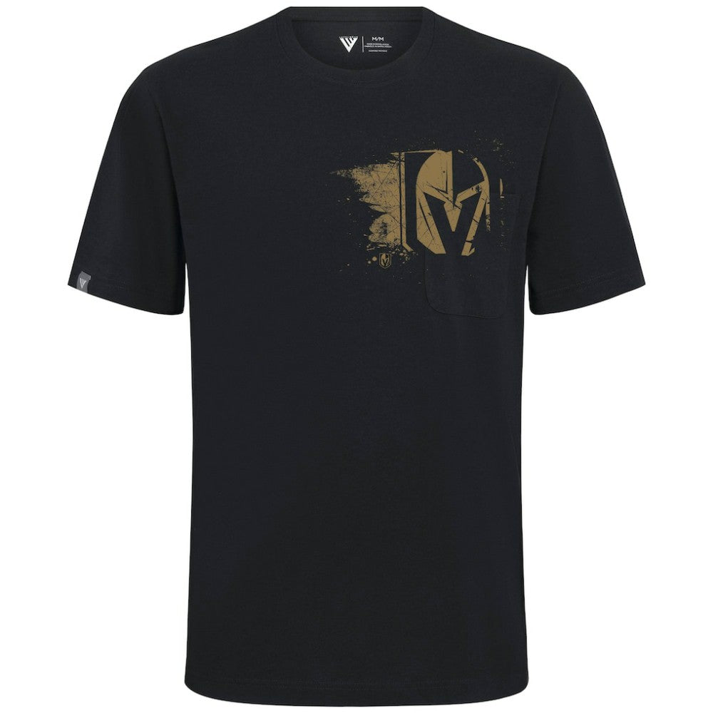 Vegas Golden Knights Levelwear Focal Blasted T-Shirt -  NHL T-shirts