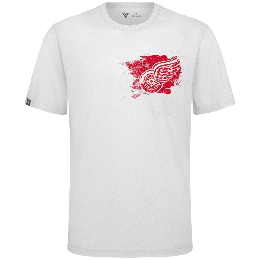 Detroit Red Wings Levelwear Focal Blasted T-Shirt -  NHL T-shirts