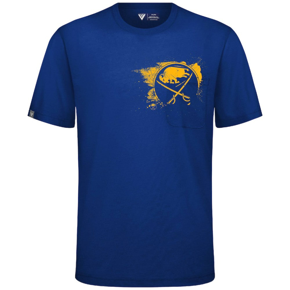 Buffalo Sabres Levelwear Focal Blasted T-Shirt -  NHL T-shirts
