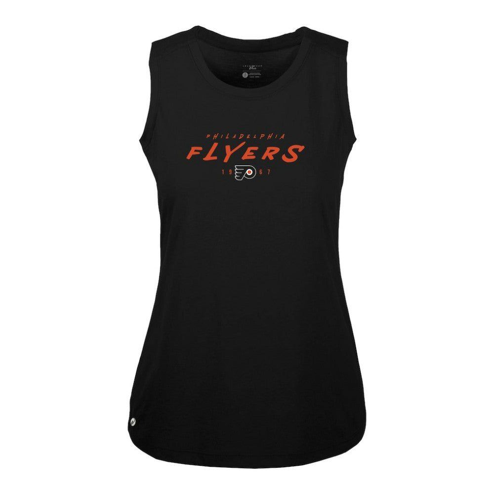 Philadelphia Flyers Levelwear Women's Macy Scratched Tank Top -  NHL Tank Top