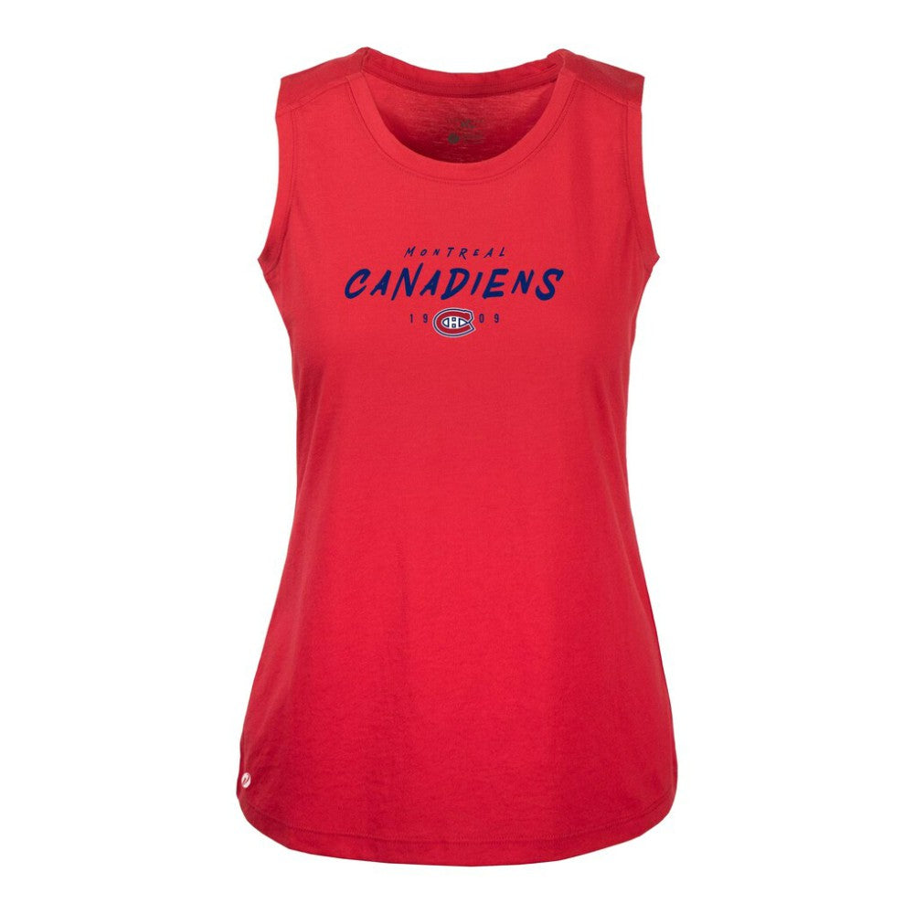 Montreal Canadiens Levelwear Women's Macy Scratched Tank Top -  NHL Tank Top