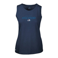 Colorado Avalanche Levelwear Women's Macy Scratched Tank Top -  NHL Tank Top