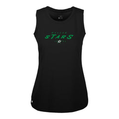 Dallas Stars Levelwear Women's Macy Scratched Tank Top -  NHL Tank Top