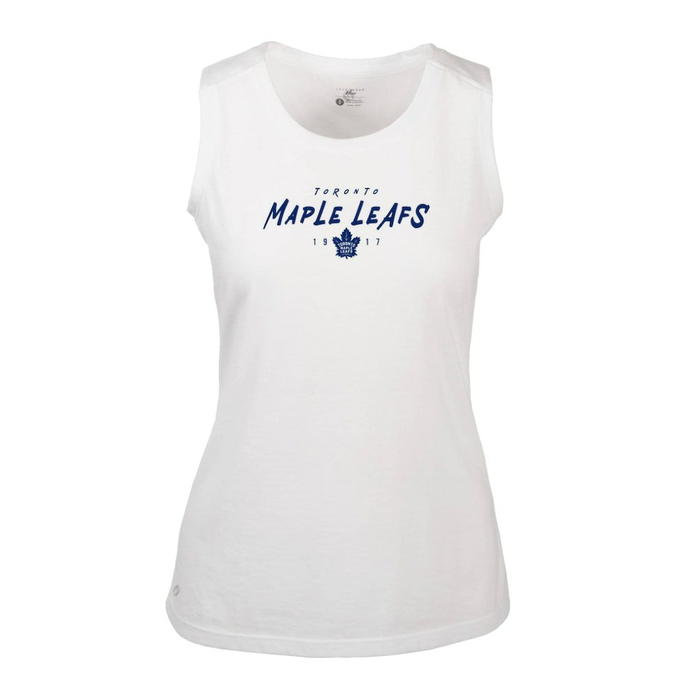 Toronto Maple Leafs Levelwear Women's Macy Scratched Tank Top -  NHL Tank Top