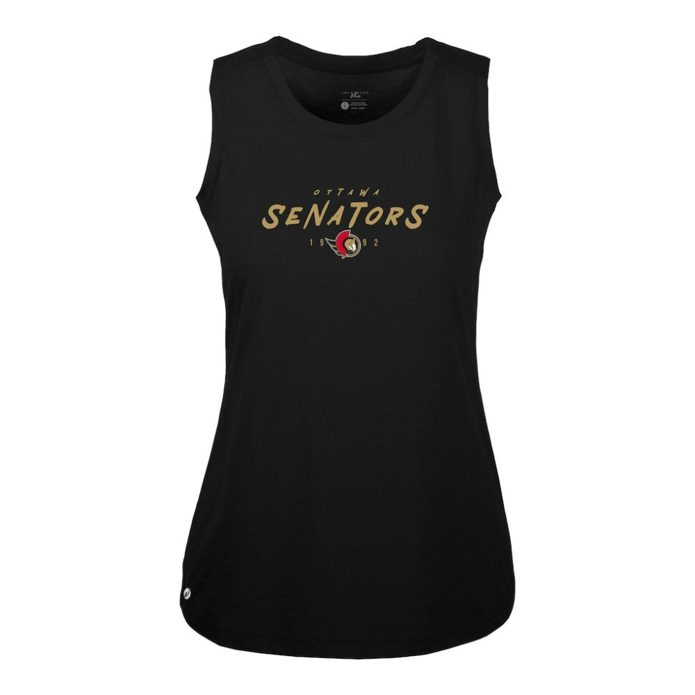 Ottawa Senators Levelwear Women's Macy Scratched Tank Top -  NHL Tank Top