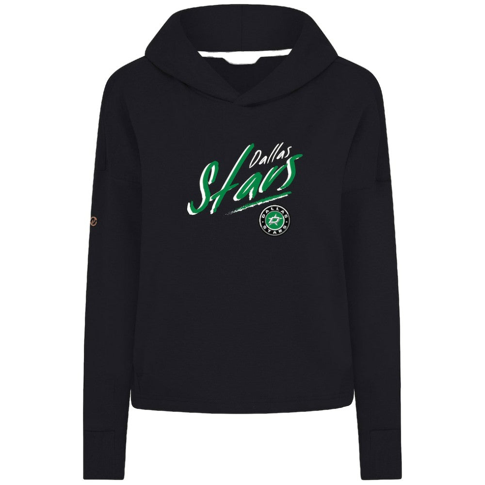 Dallas Stars Levelwear Women's Sweet Sizzle Tri-Blend Cropped Pullover Hoodie -  NHL Hoodies
