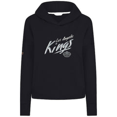 Los Angeles Kings Levelwear Women's Sweet Sizzle Tri-Blend Cropped Pullover Hoodie -  NHL Hoodies